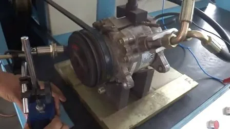 자동차 에어컨 시스템 테스트 기계